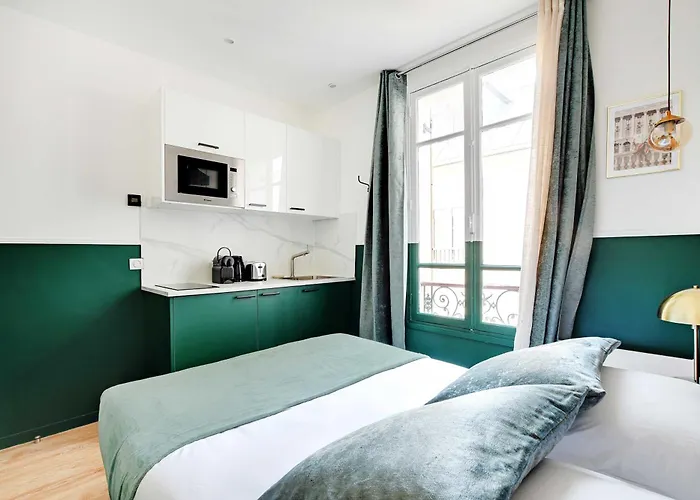 דירה Cozy With Ac - Near Montmartre